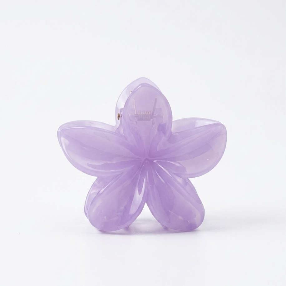 Lila Lotus Saç Tokası