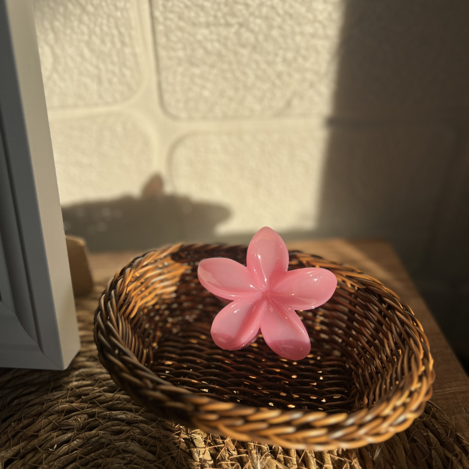 Pembe Lotus Saç Tokası