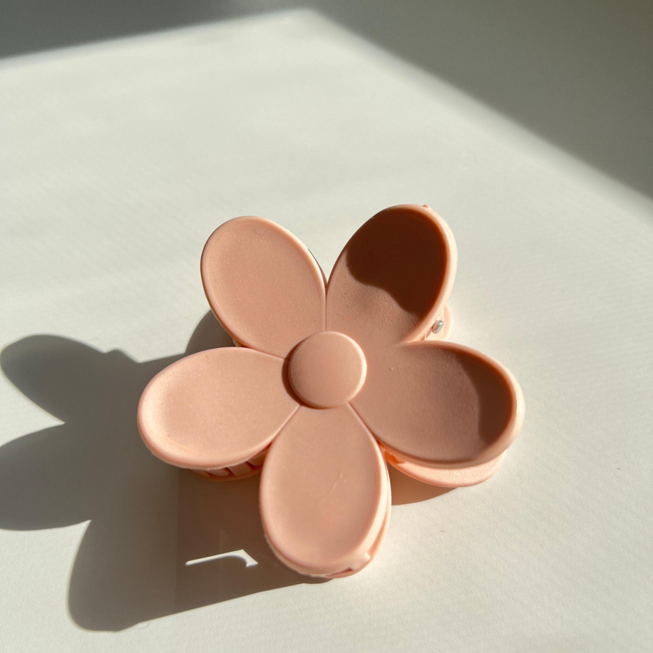 Pudra Flower Clips Saç Tokası