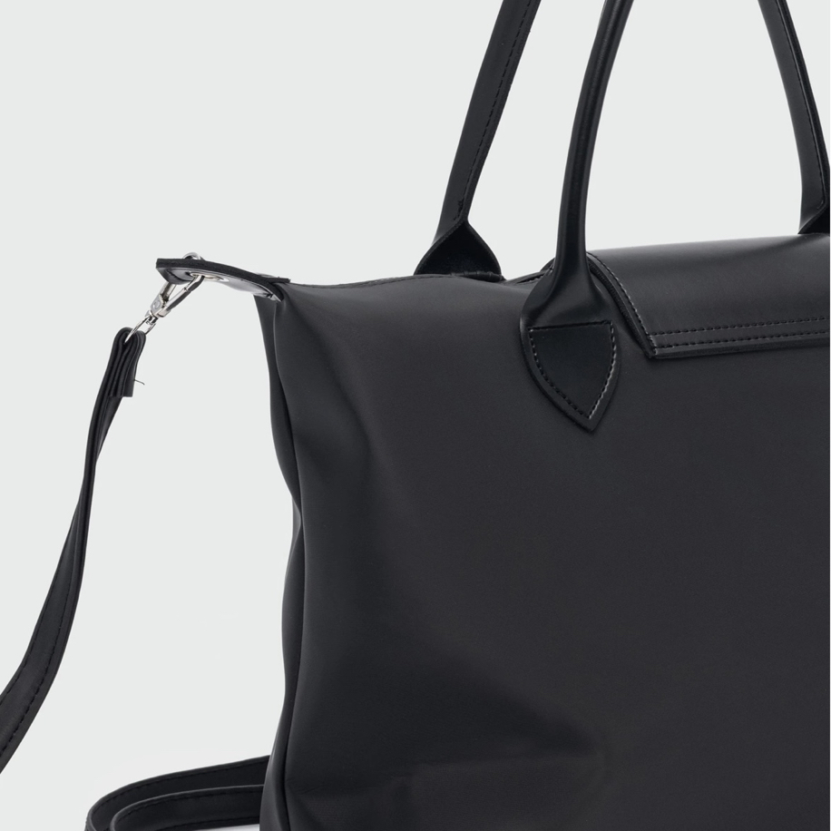Kadın Katlanabilir Su Geçirmez Shopper Tote Çanta – Mini Cüzdanlı 
