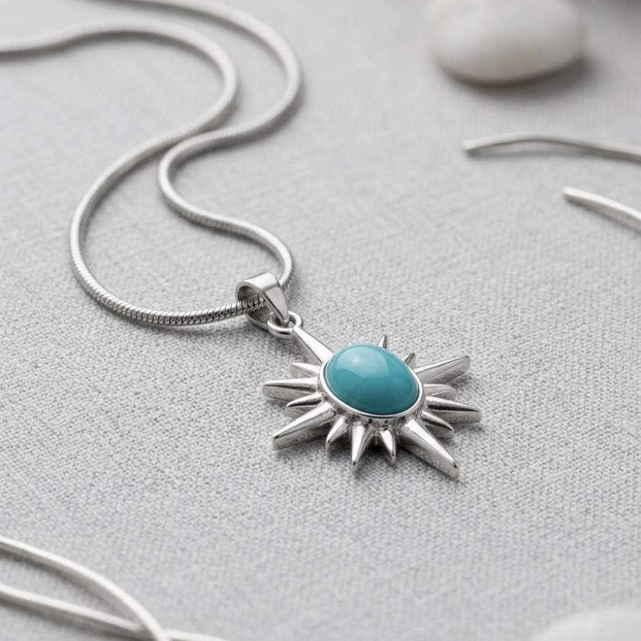 Çelik | Silver Sirius Kolye