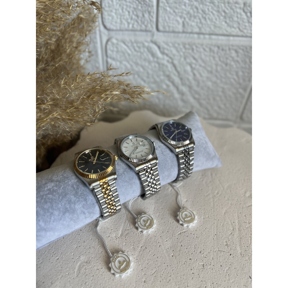 Marka Model Beyaz Kadranlı Silver Çelik Erkek Saat