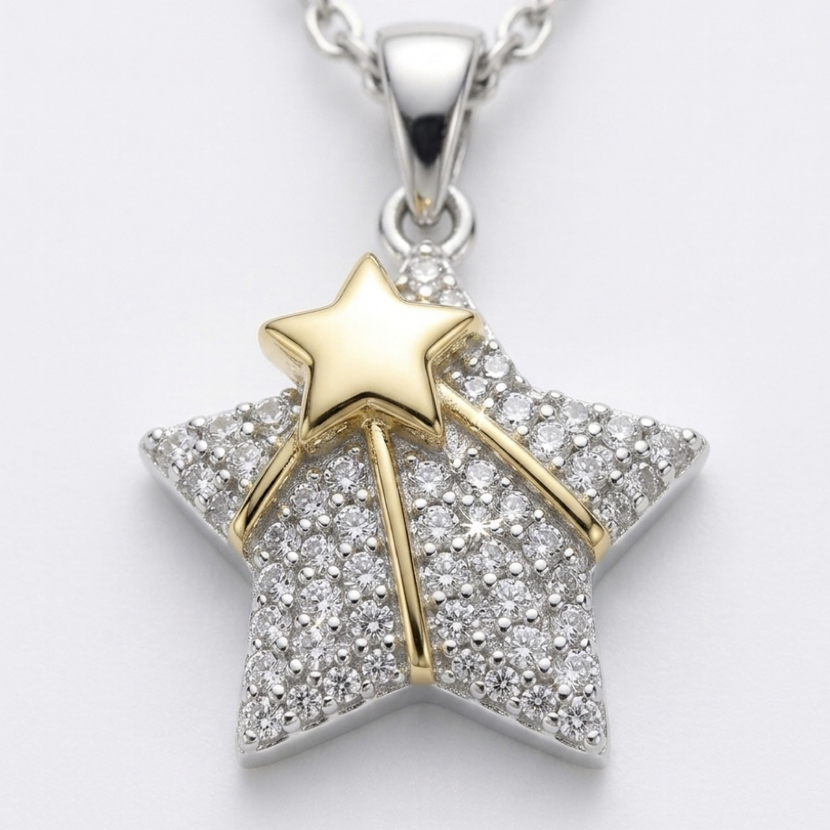 Çelik | Shiny Star Kolye