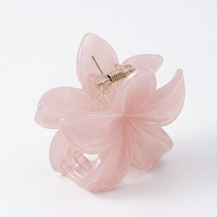 Soft Pembe Lotus Saç Tokası