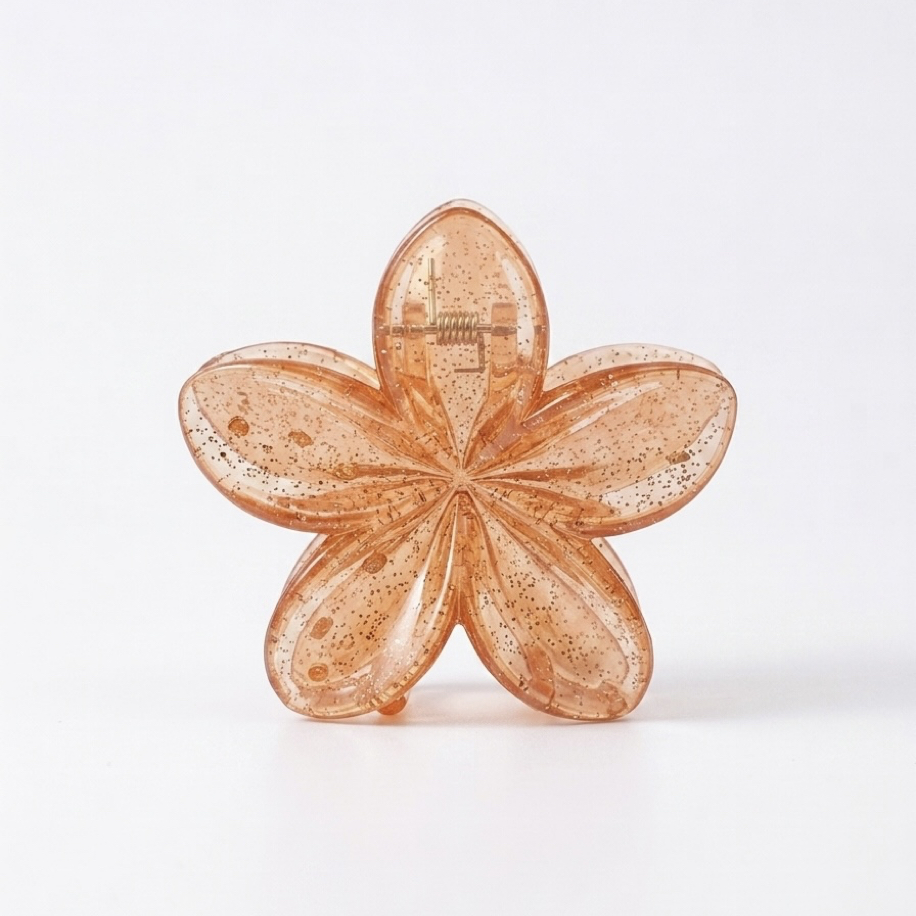 Simli Lotus Saç Tokası