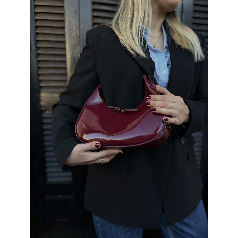 Cherry Rugan Oval Çanta