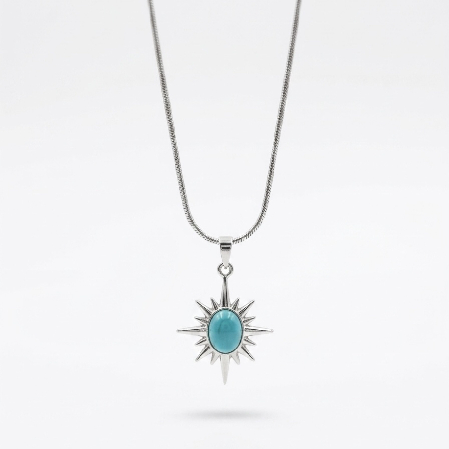Çelik | Silver Sirius Kolye