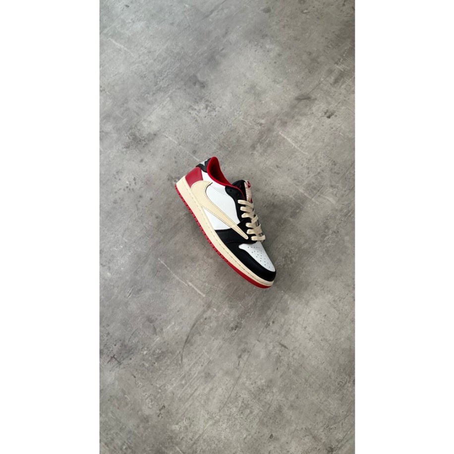 Air Jordan 1 Low OG x “Travis Scott” Black Red | Luxiana Shoes