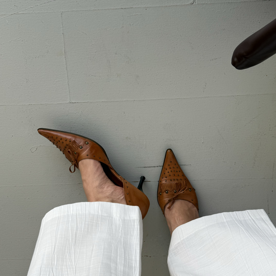 Vintage Western Belle Mules