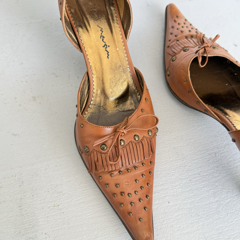Vintage Western Belle Mules