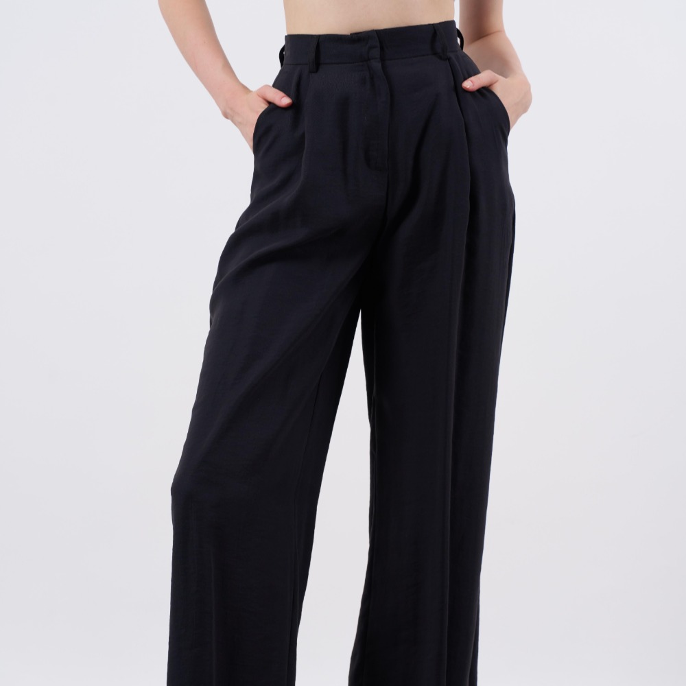 TENCEL SİYAH PANTOLON