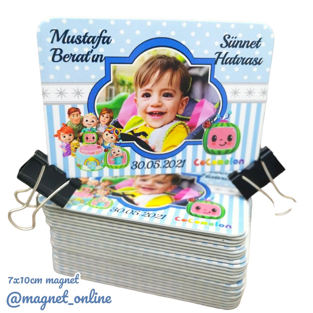 7x10cm Korumalı KALIN Magnet