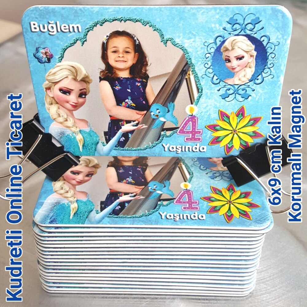6x9cm Korumalı KALIN Magnet