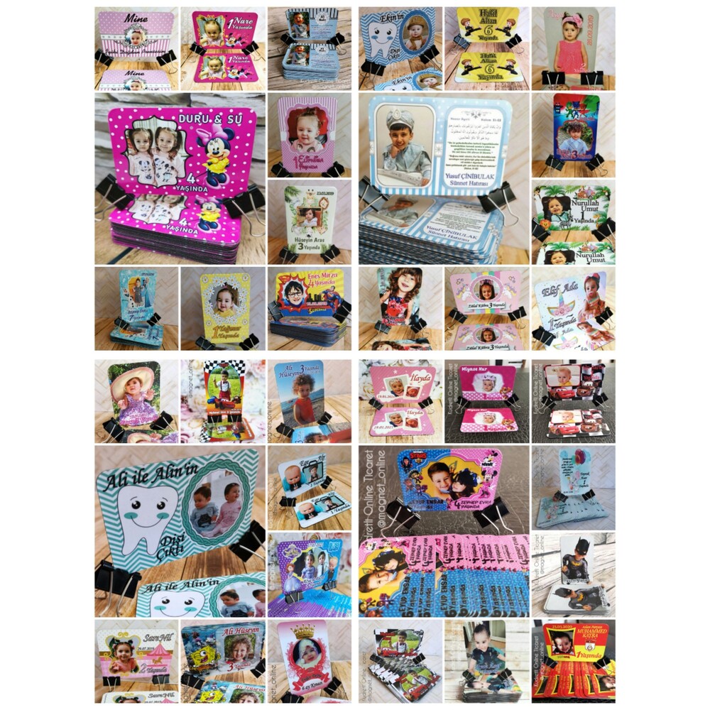 7x10cm Korumalı İNCE Magnet