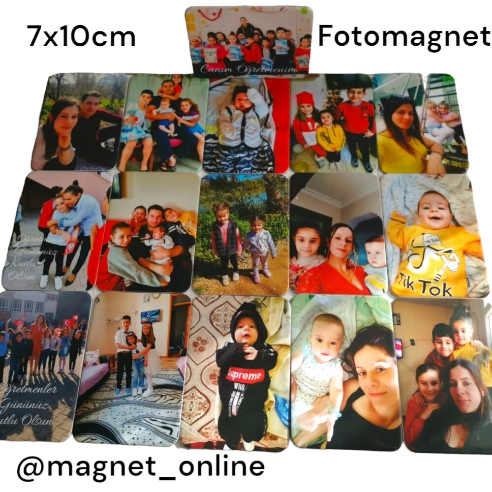 FOTO MAGNET (7x10cm Kalın)