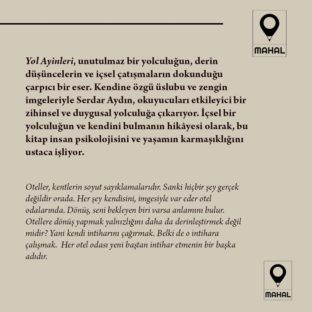 Erken Erişim | Serdar Aydın - Yol Ayinleri - Deneme