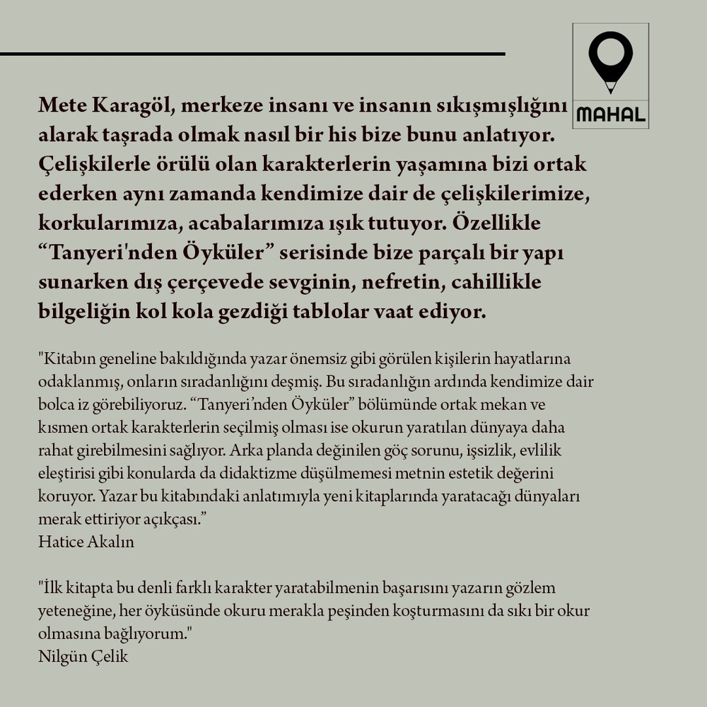 Mete Karagöl - Muallim Sabri - Öykü