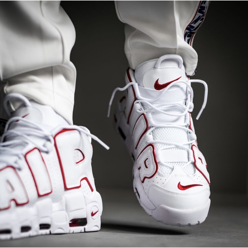 Nike Air More UpTempo 96 Varsity Red (FIRSAT ÜRÜNÜ)