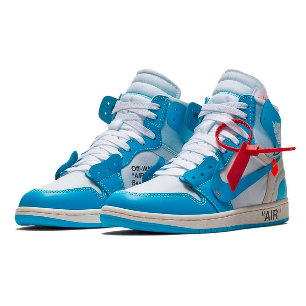 Nike Air Jordan 1 Retro High "Off-White - UNC"  