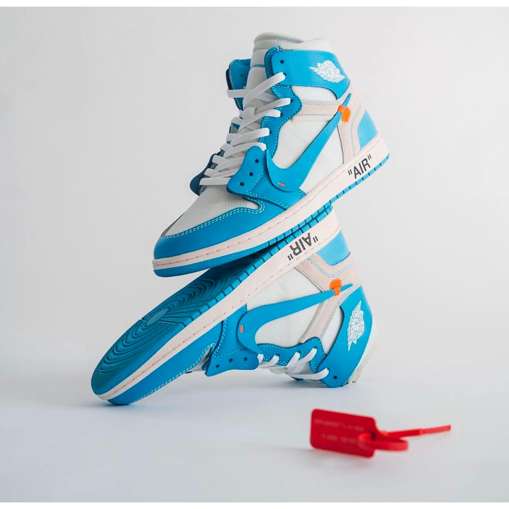 Nike Air Jordan 1 Retro High "Off-White - UNC"  