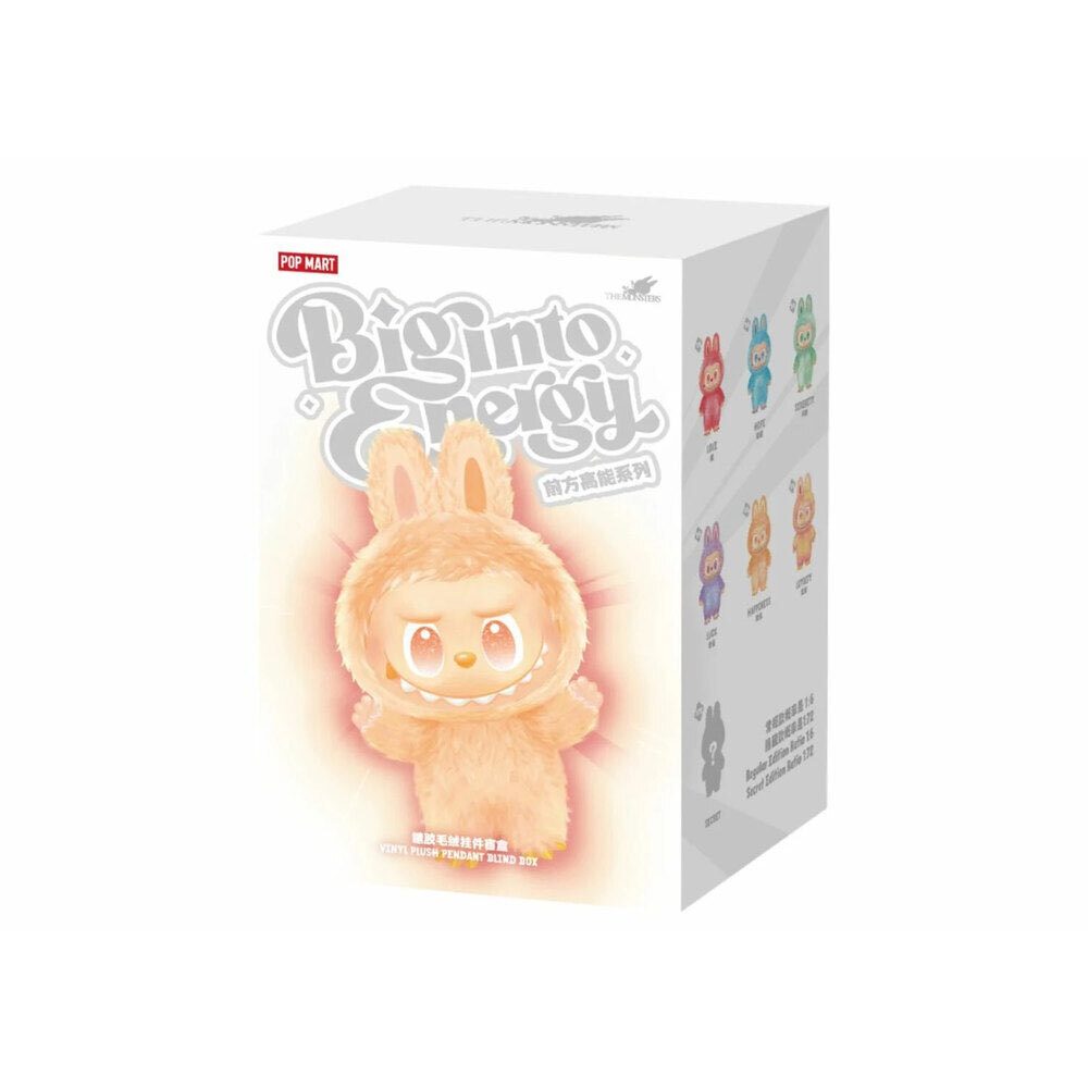 Pop Mart Labubu The Monsters Big into Energy Series Vinyl Plush Pendant Single Blind Box