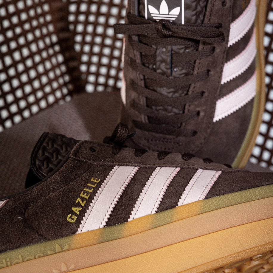 Adidas Gazelle Bold Brown Pink