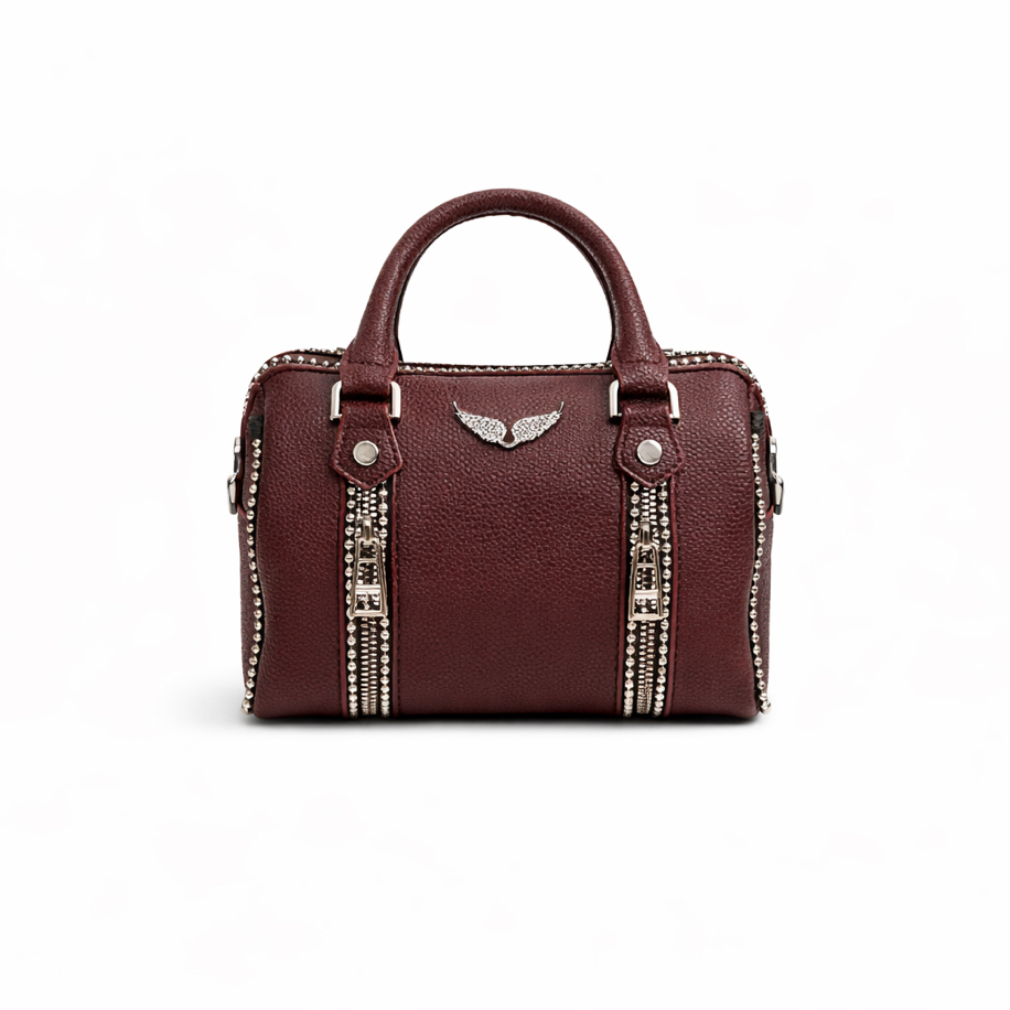 Zadig & Voltaire XS Sunny Studs Bag Bordeaux