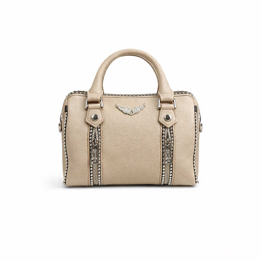 Zadig & Voltaire XS Sunny Studs Bag Cream