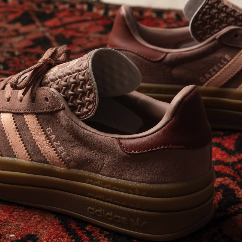 Adidas Gazelle Bold Warm Clay Clear Orange Preloved Ruby