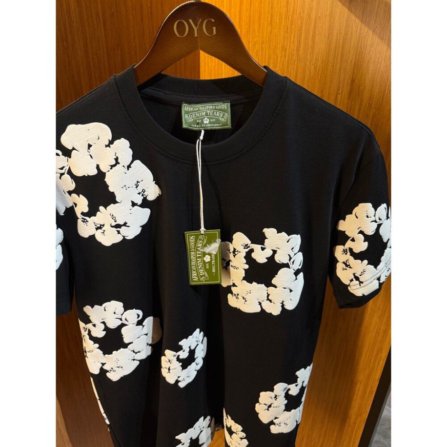 Denim Tears Premium T-Shirt | Siyah | matwears
