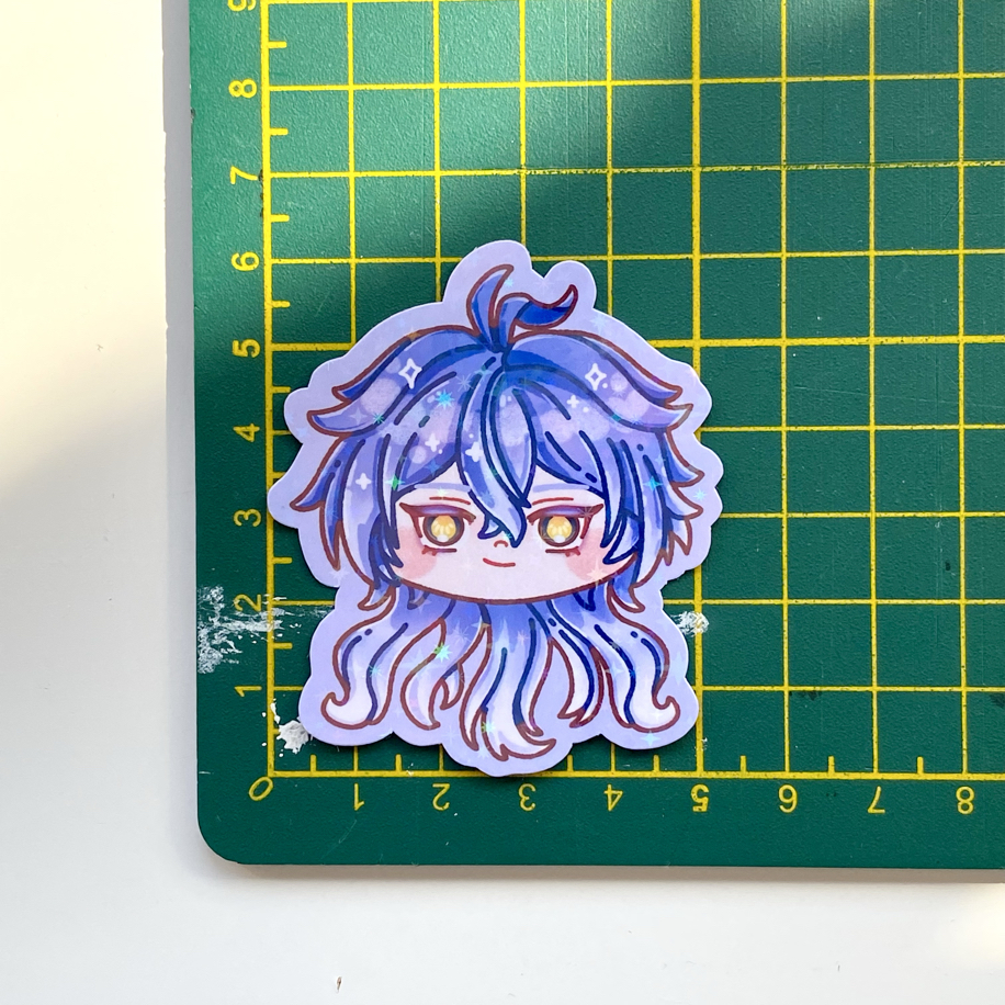 Flins - Hologramlı Sticker | Meowgic Shop =^·ω·^=