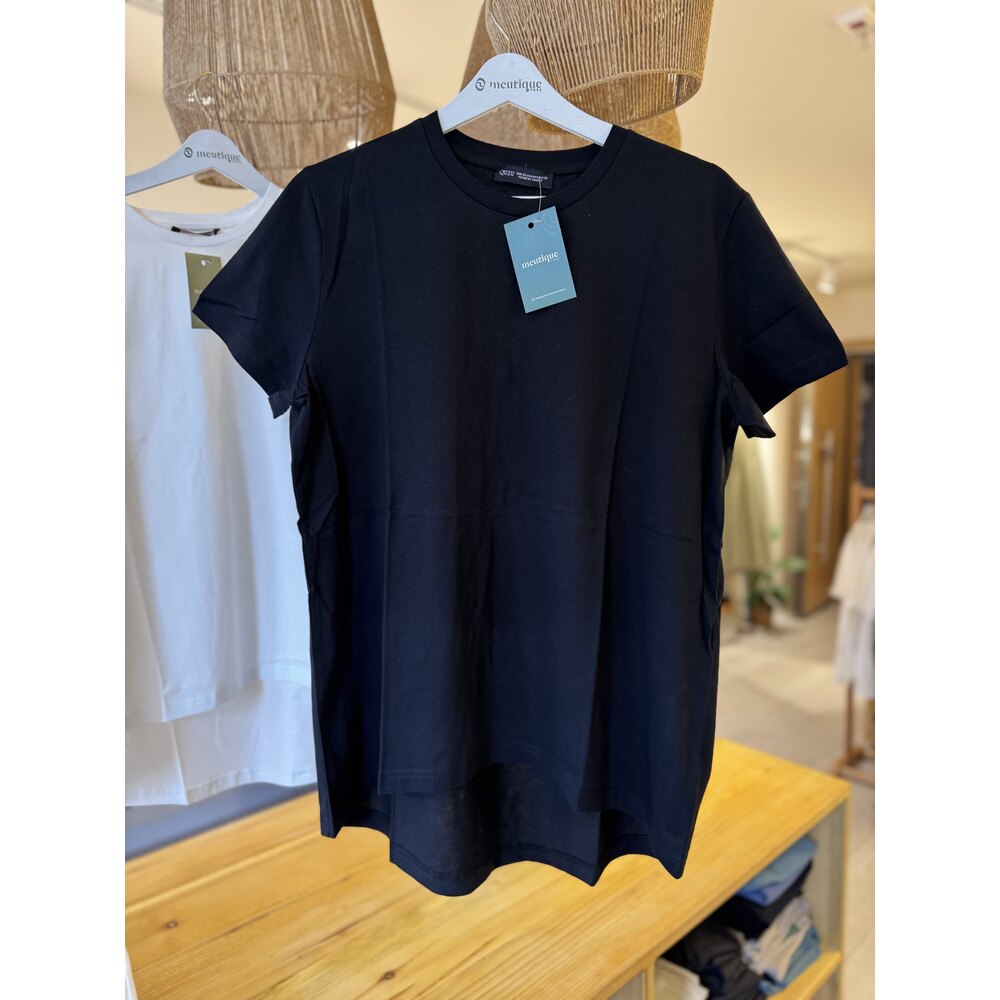 Arkası Uzun Basic Tshirt 