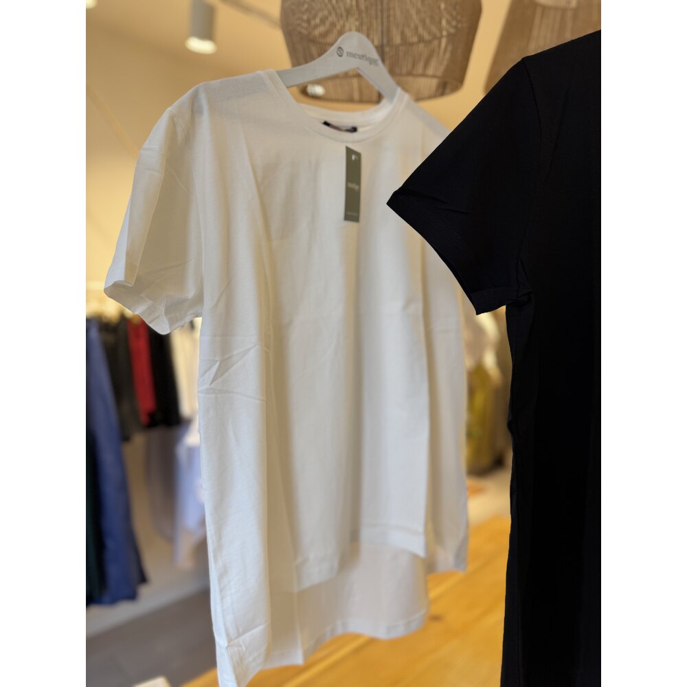 Arkası Uzun Basic Tshirt 