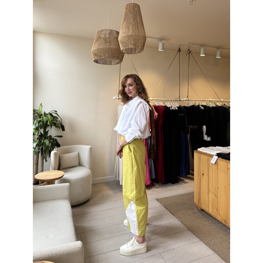 Paraşüt Kumaş Havuç Pantolon