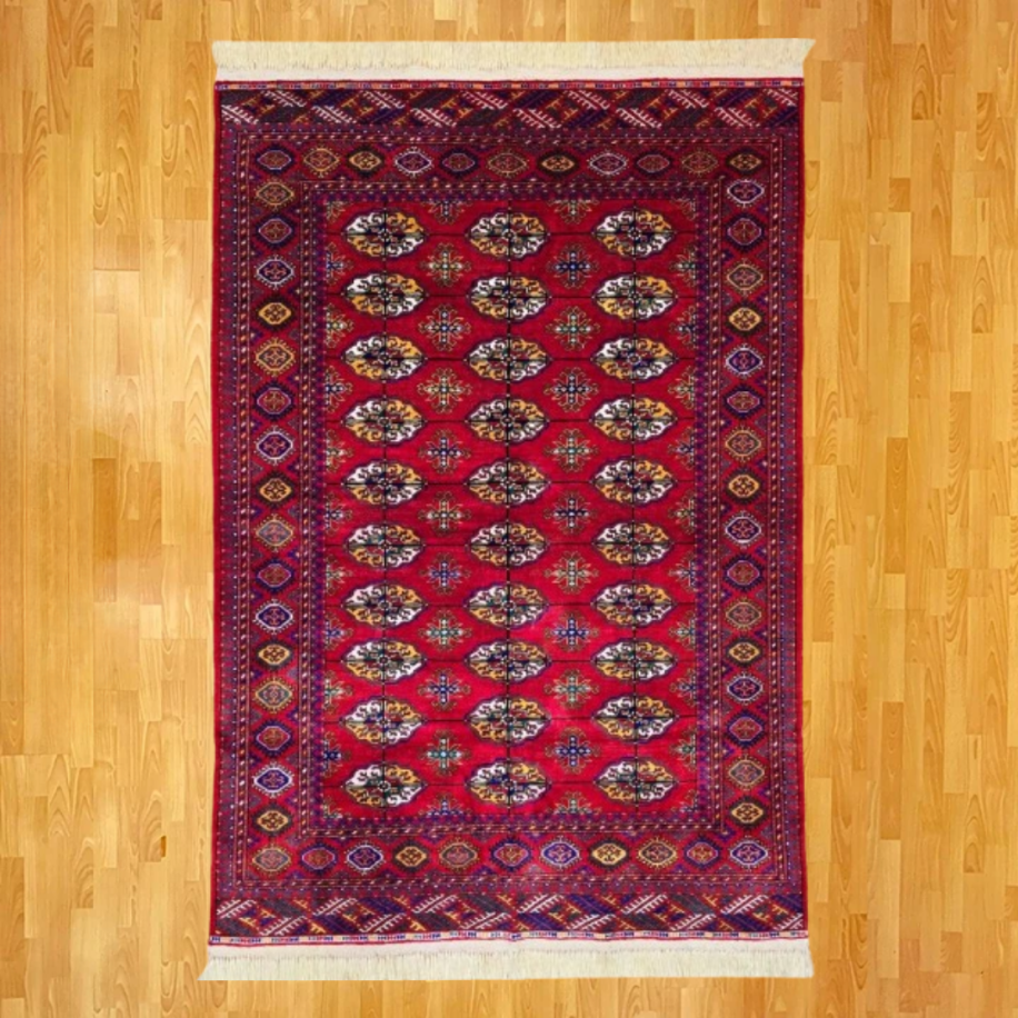 Anadolu 242 x 162 Yıldız Madalyonlu El Dokuma Halı 