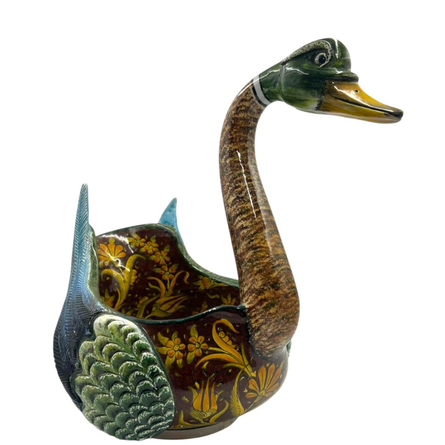 Dekoratif Sanatsal Seramik Ördek Biblosu