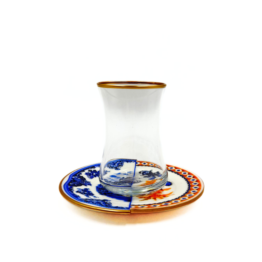 Rustik 6 Kişilik Çay Bardağı Seti 