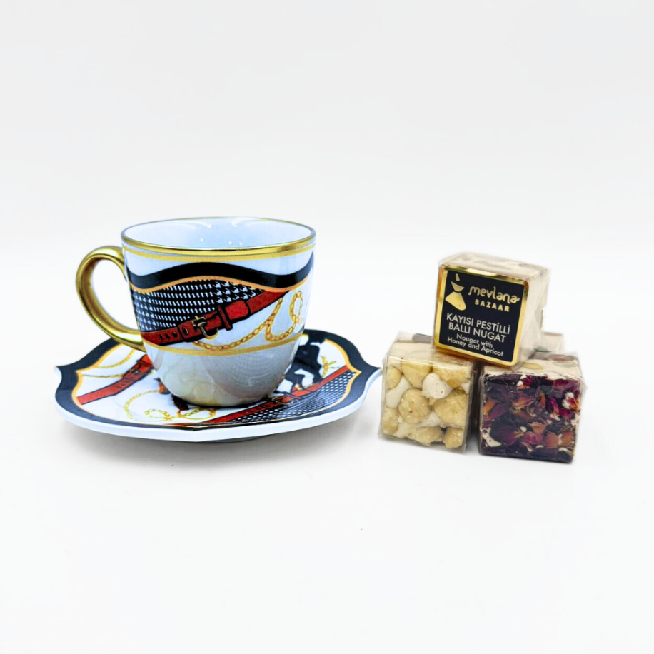 Horse 6 Kişilik Kahve Fincan Takımı