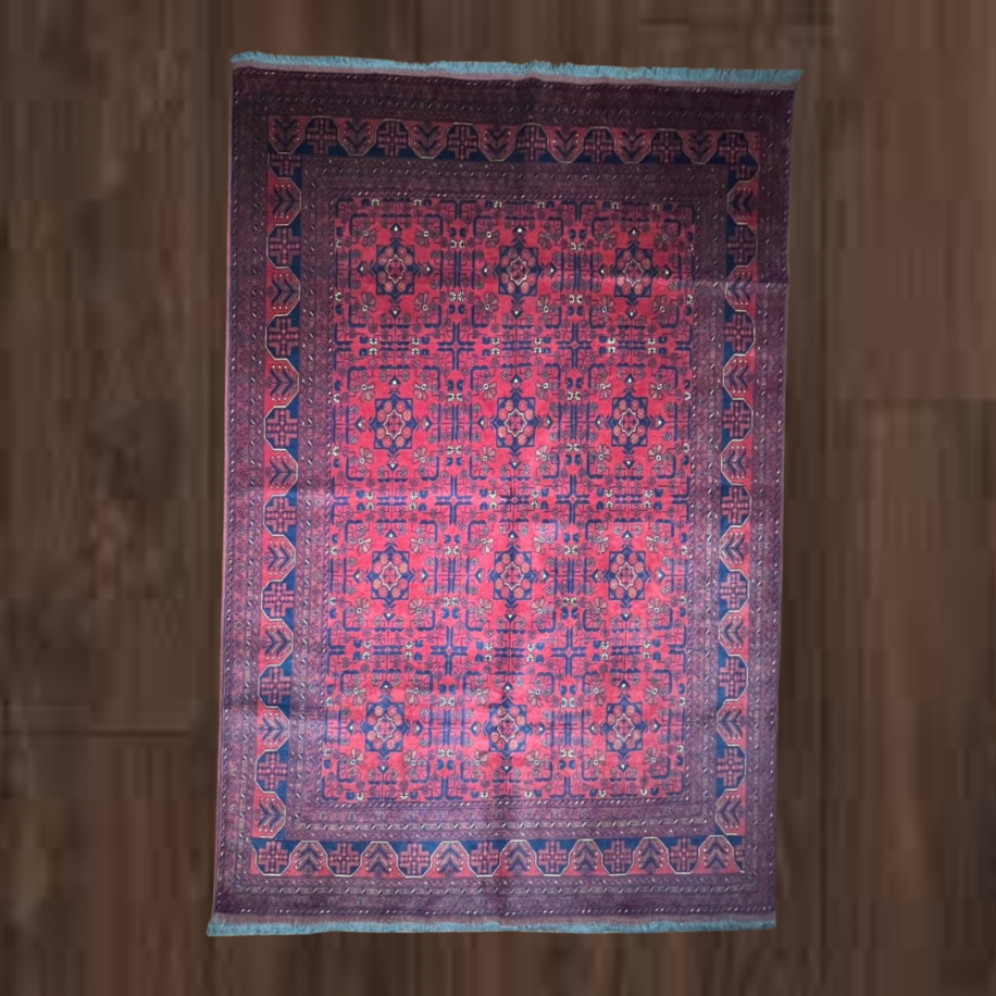 Afgan Halmuh 290 x 202 El Dokuma Halı 