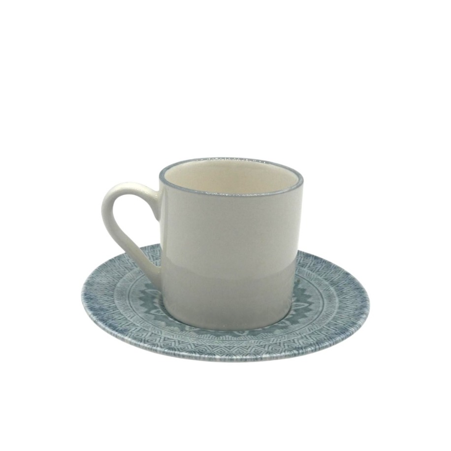 Etnik Mandala Desenli 6'lı Fincan Takımı