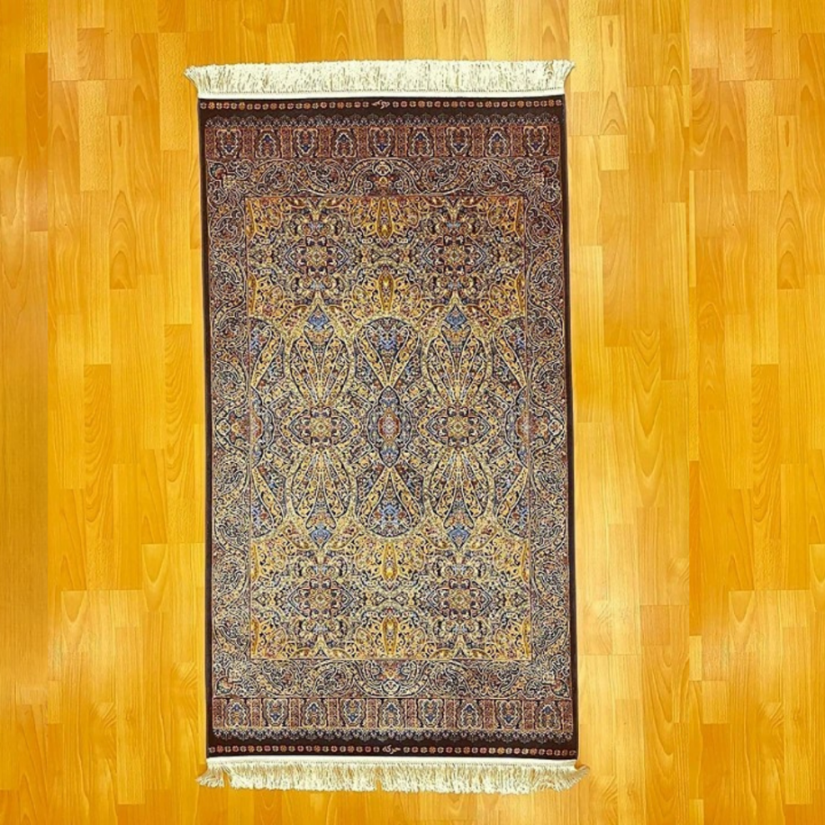 Saray Motifli 90 X 150 CM İpek Halı