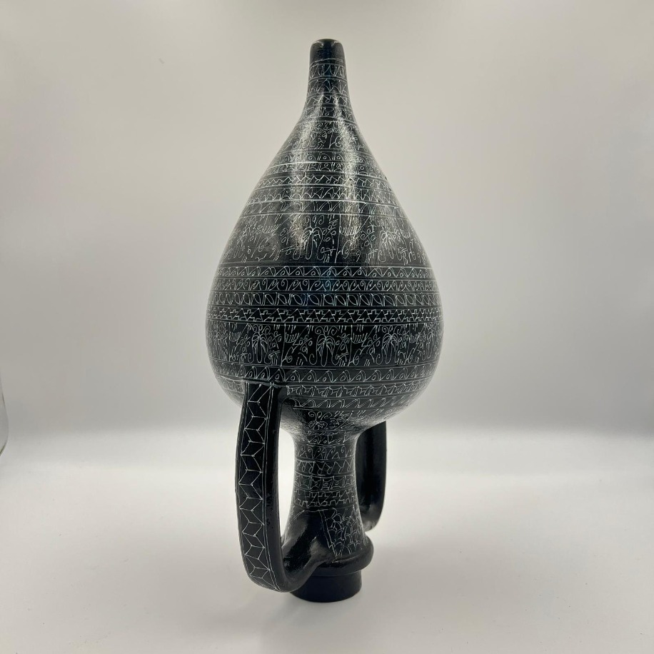 Dekoratif Seramik Gaziantep Model Antik Figür Sürahi