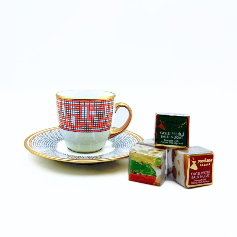 Hernes 6 Kişilik Kahve Fincan Takımı 