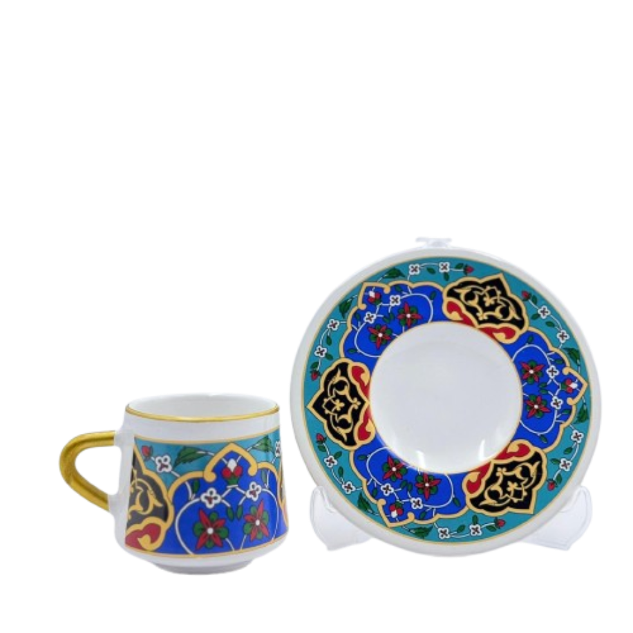  Otantik 2 Kişilik Kahve Fincan Takımı