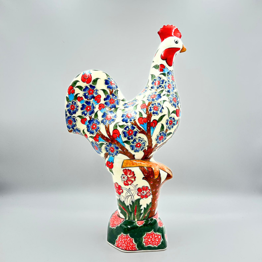 Dekoratif Seramik Müzeyyen Çini Peyker-i Mâkiyân Biblo 