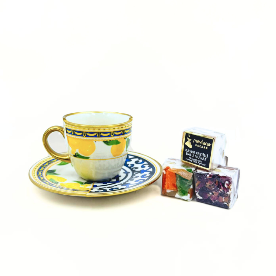 Lemone 6 Kişilik Kahve Fincan Takımı