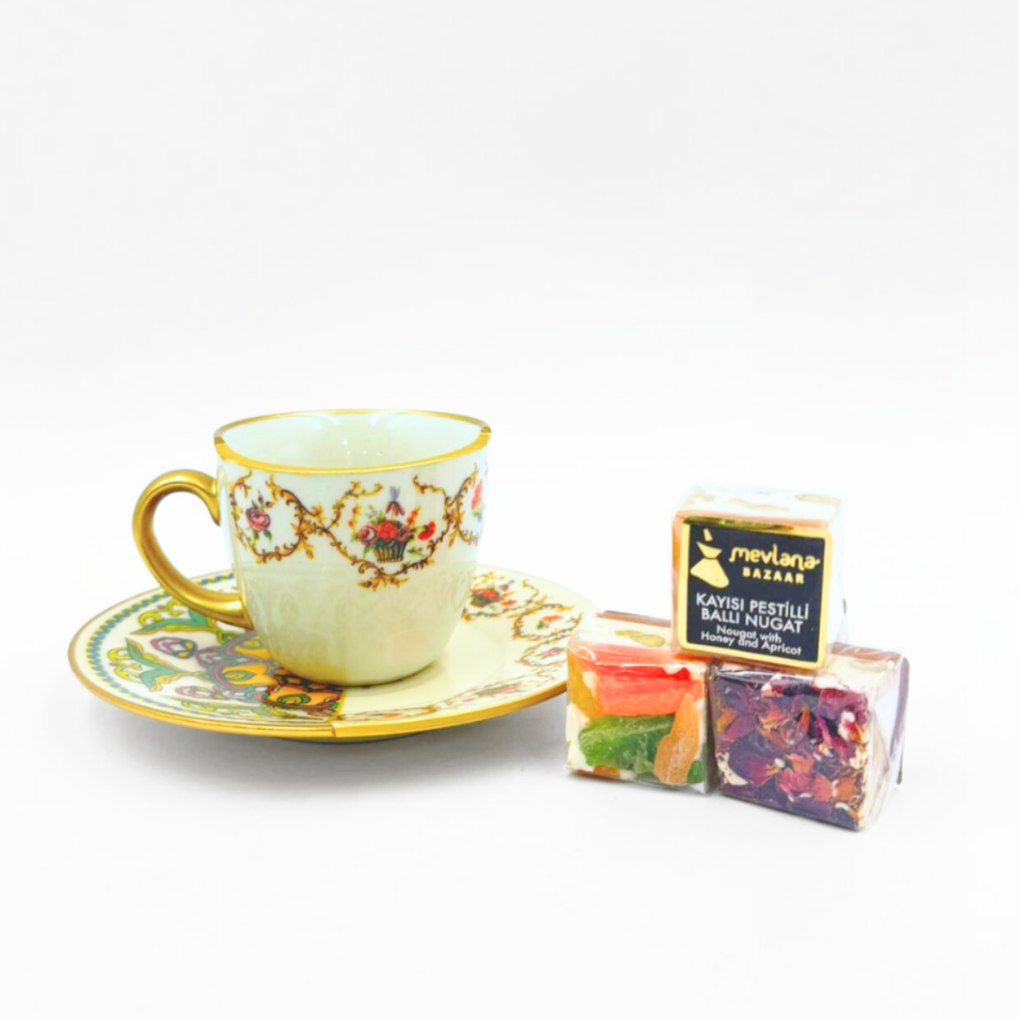 Verde 6 Kişilik Kahve Fincan Takımı