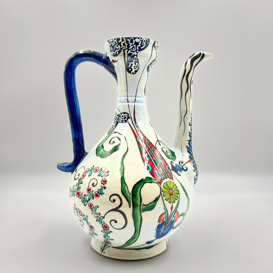 Dekoratif Seramik Mahber-i Sürahi İbrik 