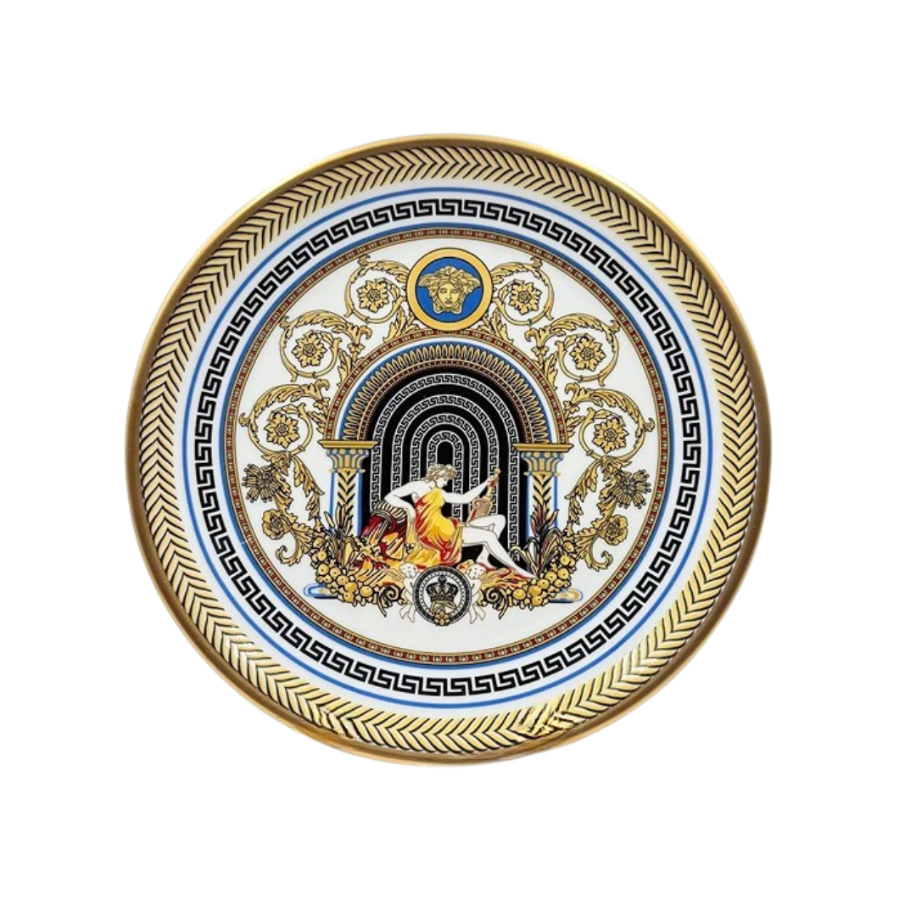Barok Desenli 6'lı Servis Tabağı