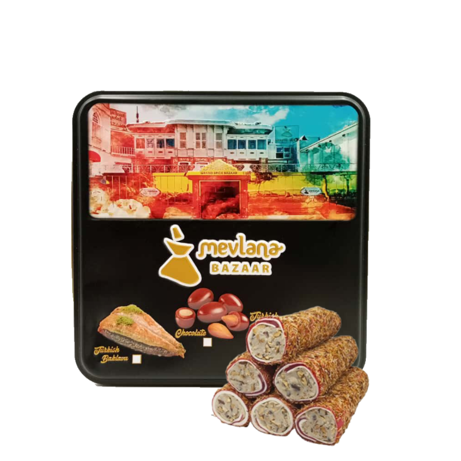 Kadayıf Narlı Bademli Sarma Lokum 1000 GR 